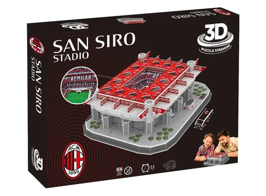 3D PUZZLE STADIUM 3D puzzle Stadion San Siro - FC AC Milán