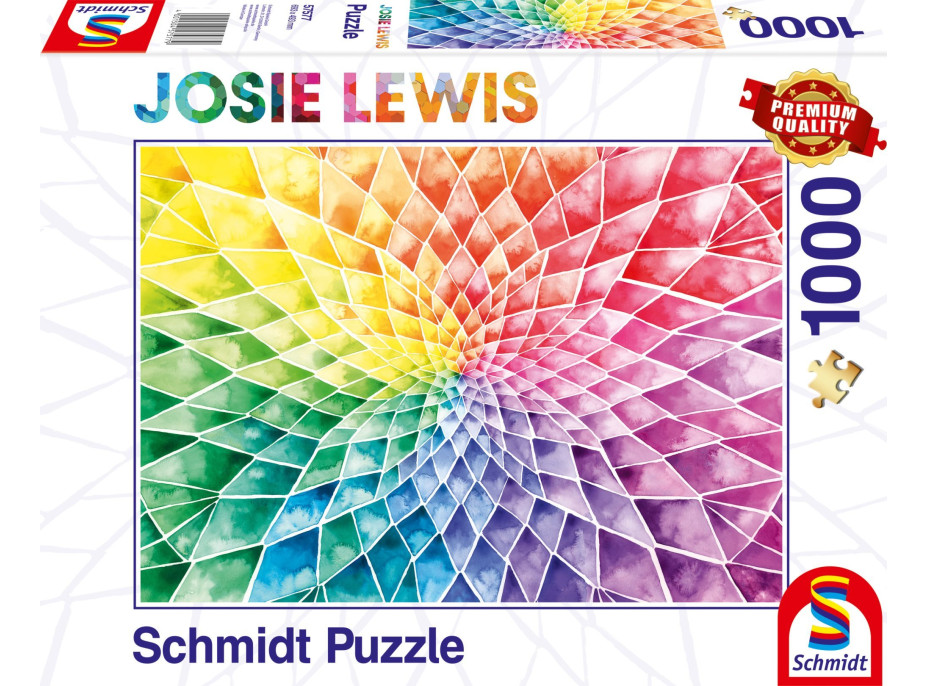 SCHMIDT Puzzle Barevná květina 1000 dílků