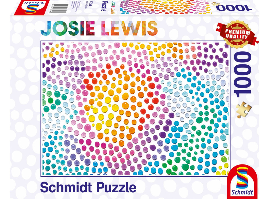 SCHMIDT Puzzle Barevné mýdlové bubliny 1000 dílků