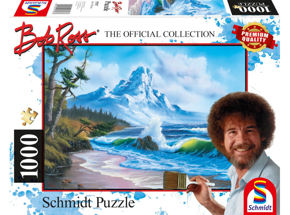 SCHMIDT Puzzle Bob Ross: Hora u moře 1000 dílků