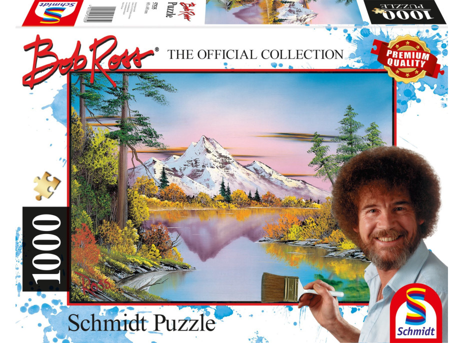 SCHMIDT Puzzle Bob Ross: Odrazy 1000 dílků