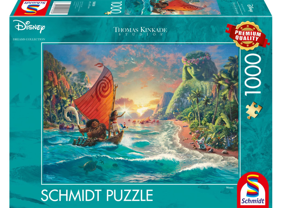 SCHMIDT Puzzle Vaiana 1000 dílků