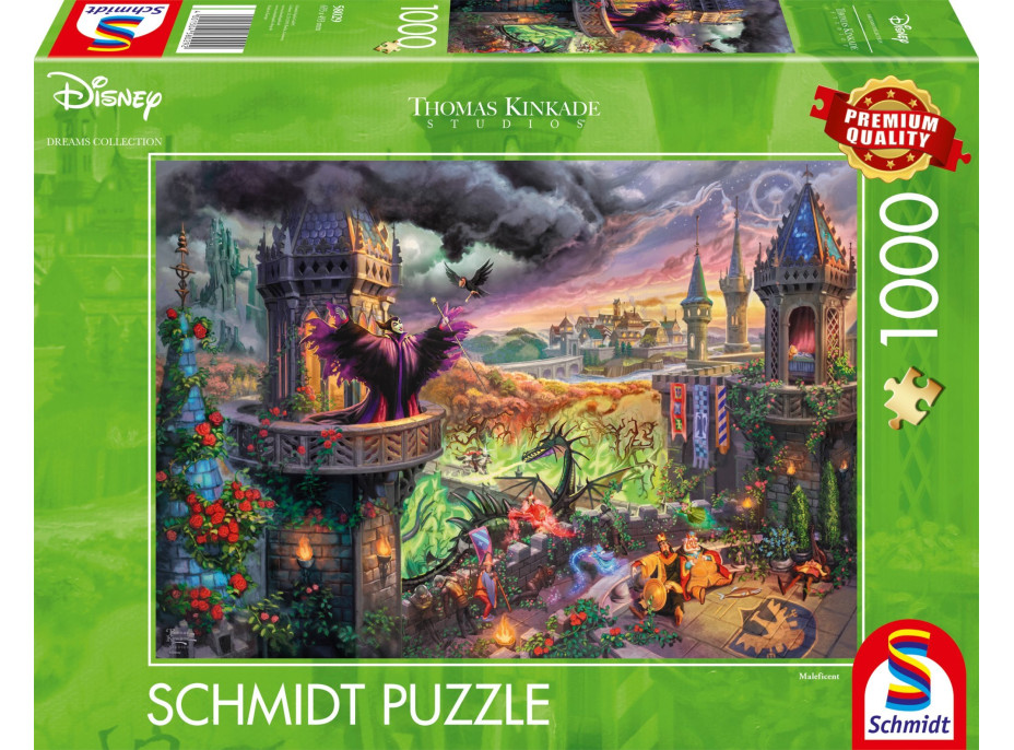 SCHMIDT Puzzle Zloba, královna černé magie 1000 dílků