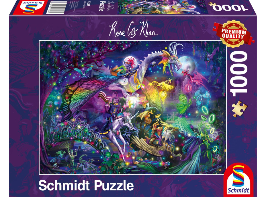 SCHMIDT Puzzle Letní noční cirkus 1000 dílků