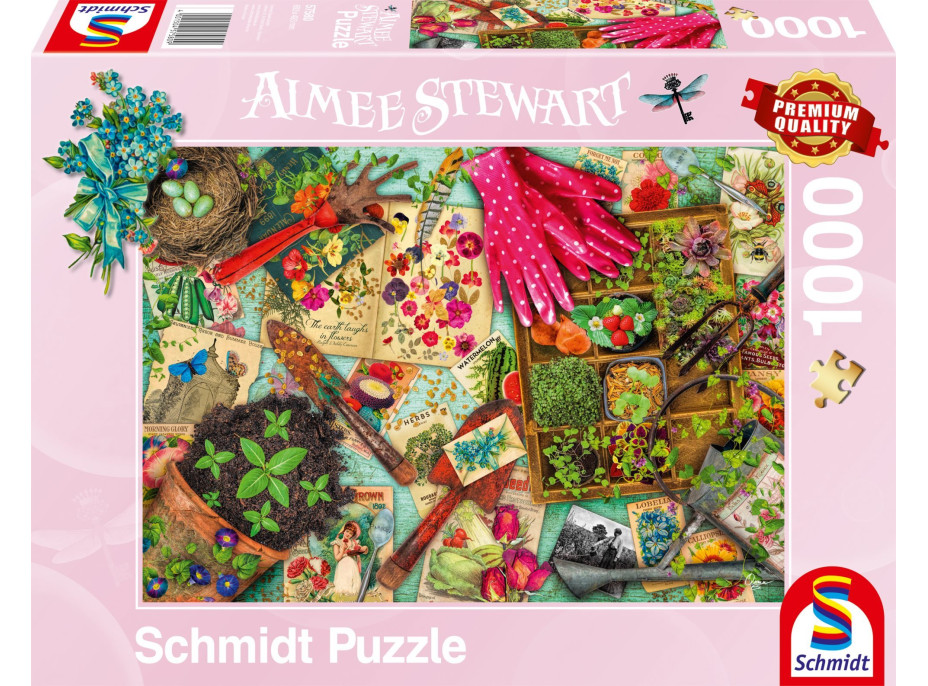 SCHMIDT Puzzle Vše pro zahradu 1000 dílků