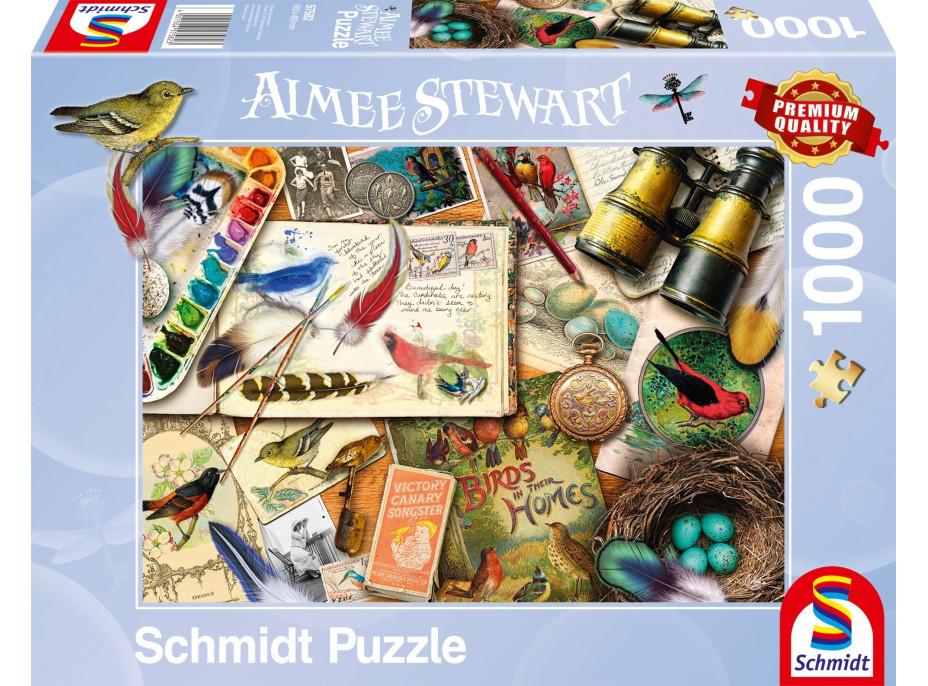 SCHMIDT Puzzle Pozorování ptáků 1000 dílků