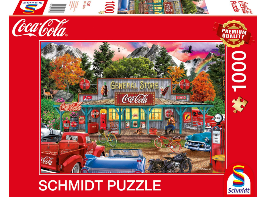 SCHMIDT Puzzle Obchůdek s Coca Colou 1000 dílků