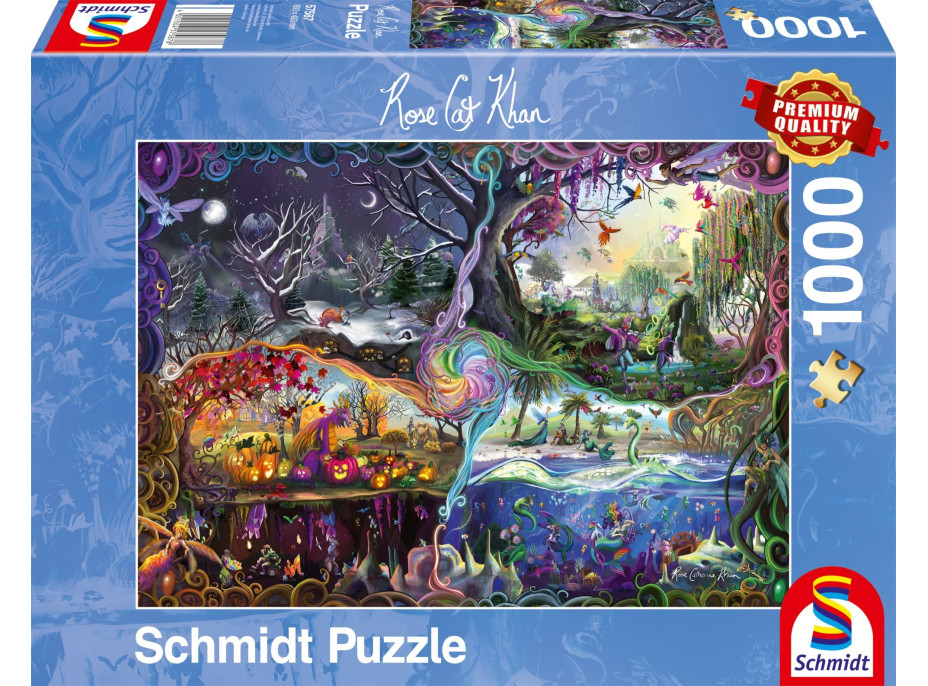 SCHMIDT Puzzle Portál čtyř světů 1000 dílků