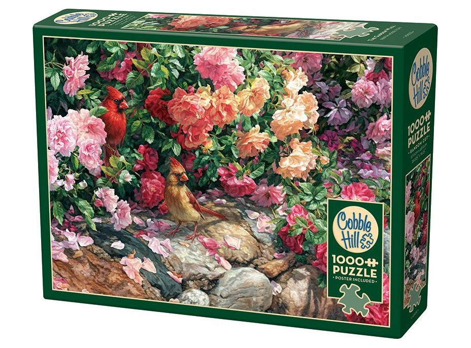 COBBLE HILL Puzzle Zahradní zídka 1000 dílků