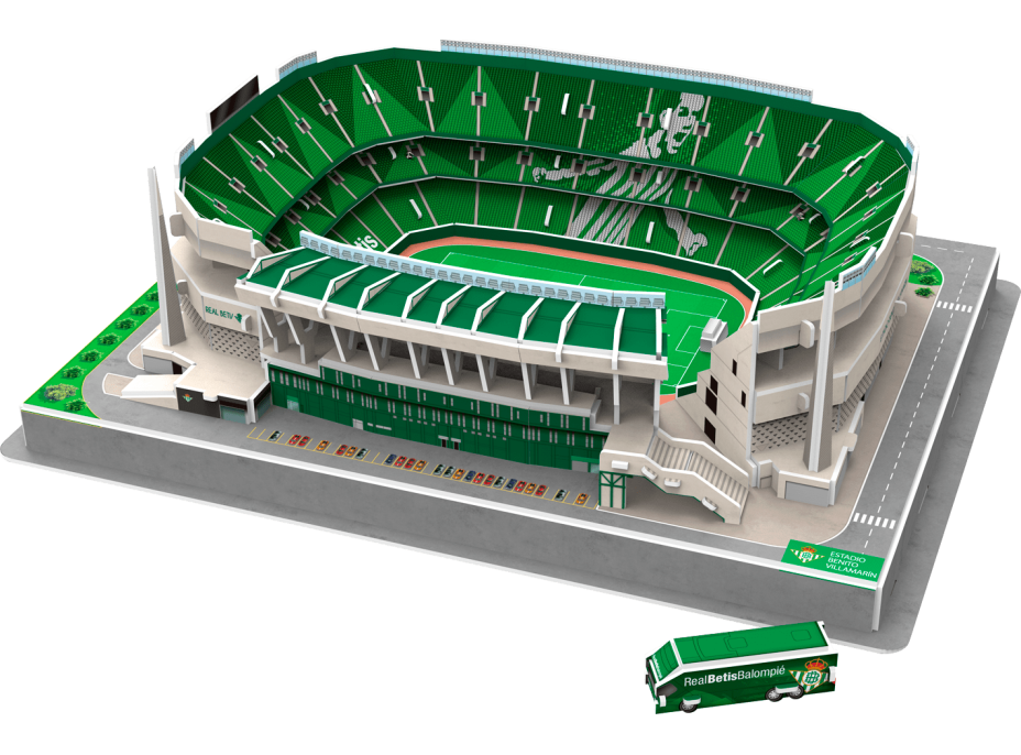 3D PUZZLE STADIUM Svítící 3D puzzle Stadion Benito Villamarín - FC Real Betis