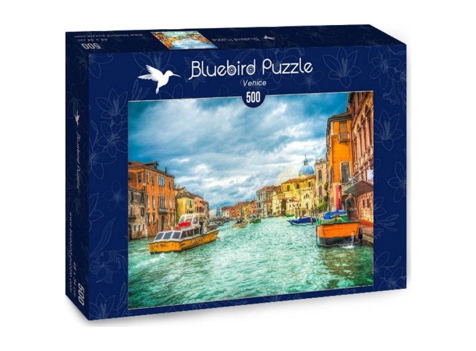 BLUEBIRD Puzzle Benátky, Itálie 500 dílků