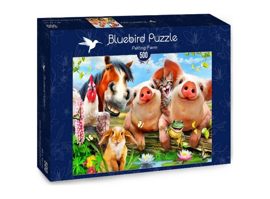 BLUEBIRD Puzzle Roztomilá domácí zvířata 500 dílků