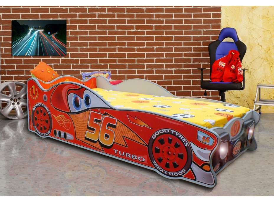 Dětská autopostel CARS 1 140x70 cm