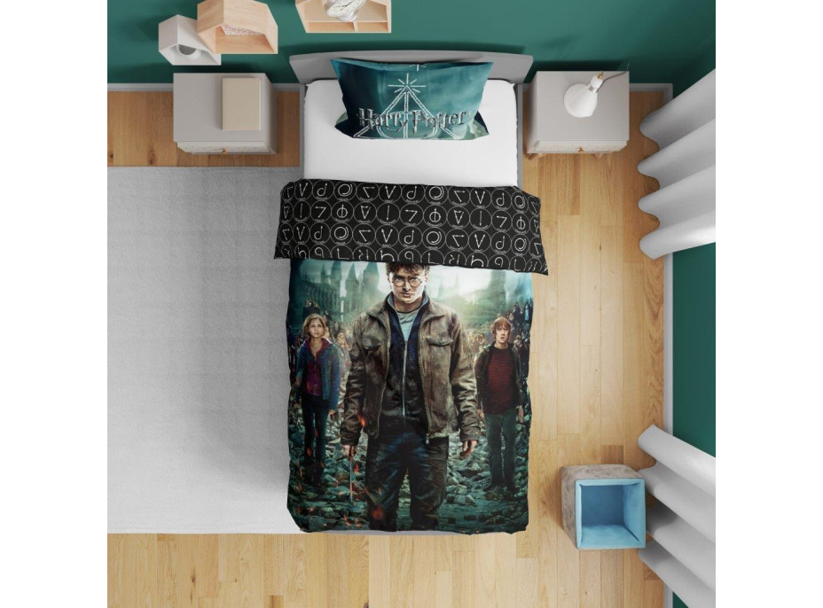 Dětské bavlněné povlečení HARRY POTTER 003 - 140x200 cm