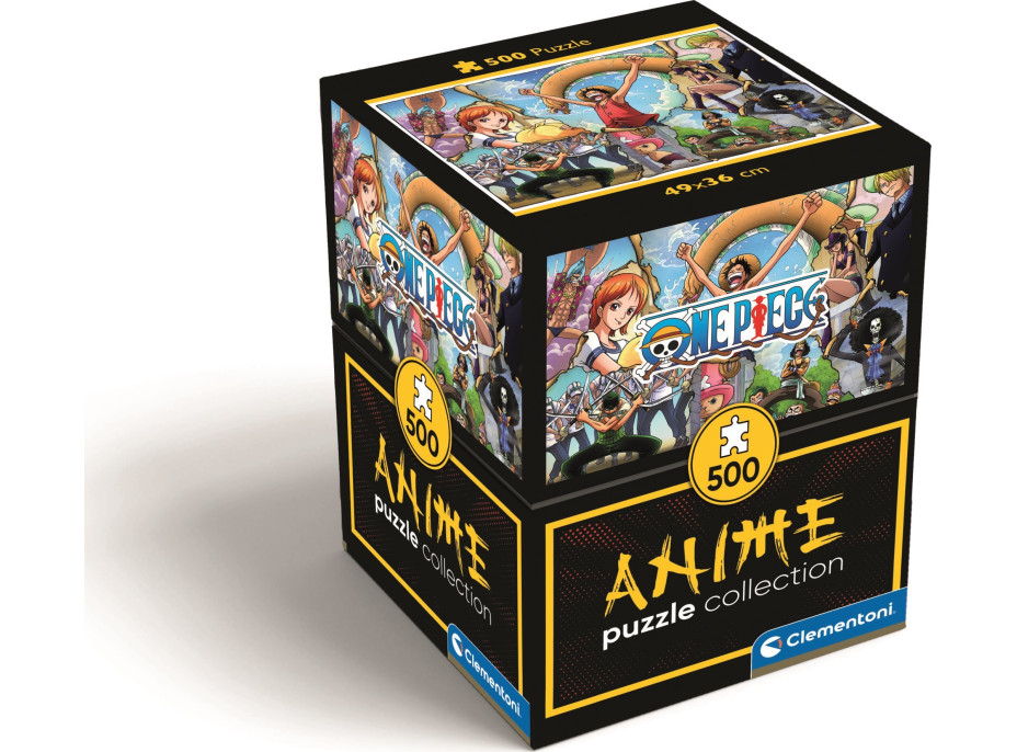 CLEMENTONI Puzzle Anime Collection: One Piece 500 dílků