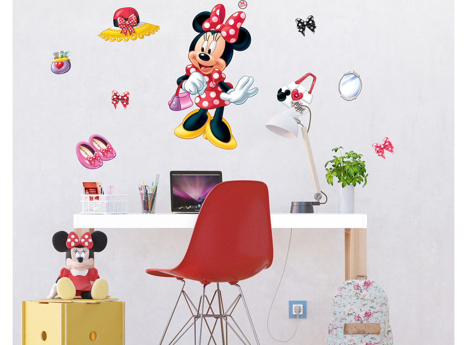 Dětská samolepka MINNIE MOUSE 2 65x85 cm