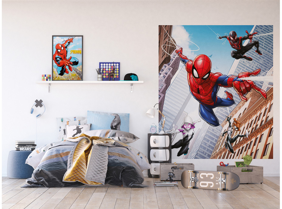 Dětská fototapeta MARVEL - SPIDER-MAN - 180x202 cm