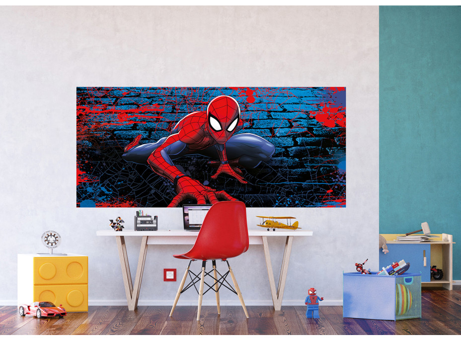 Dětská fototapeta MARVEL - SPIDER-MAN - 202x90 cm