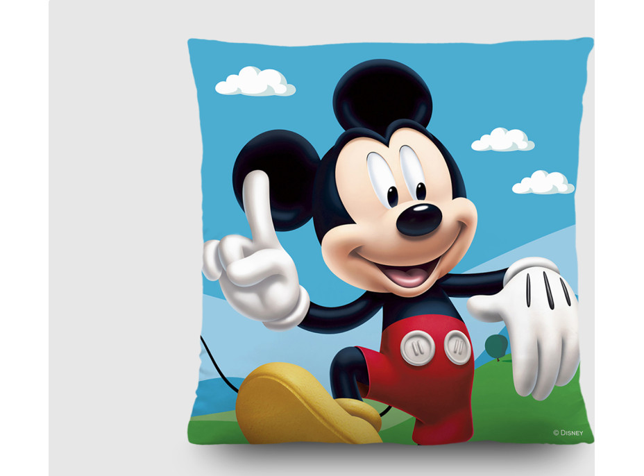 Dětský polštářek DISNEY MICKEY MOUSE 40x40 cm