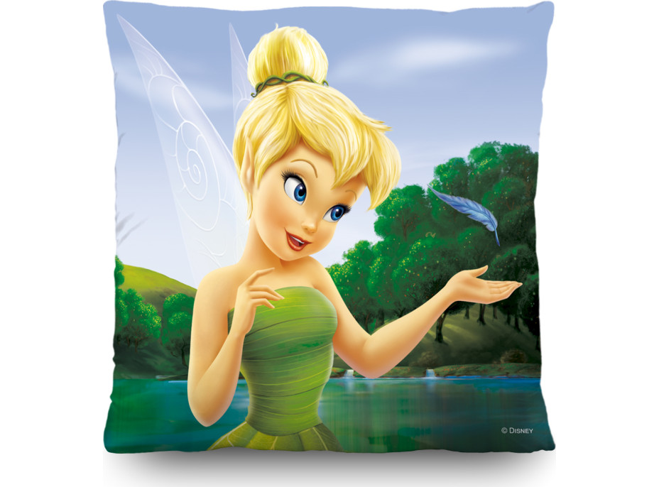 Dětský polštářek DISNEY VÍLY FAIRIES 40x40 cm