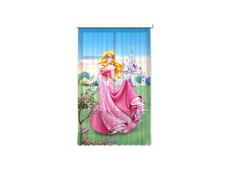 Dětský závěs DISNEY PRINCEZNA AURORA 140x245 cm