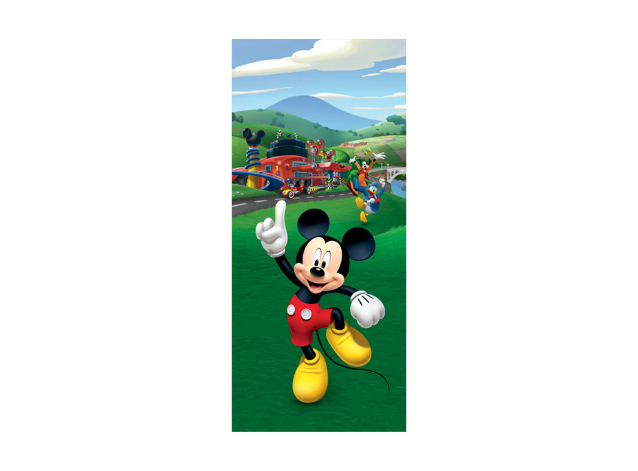 Dětská fototapeta DISNEY - Mickey Mouse má nápad - 90x202 cm