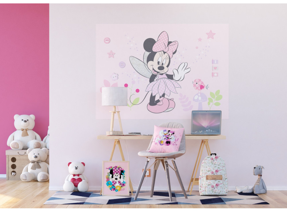 Dětská fototapeta DISNEY - Minnie jako víla - 155x110 cm