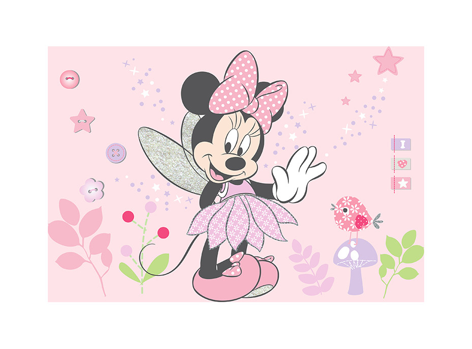 Dětská fototapeta DISNEY - Minnie jako víla - 155x110 cm