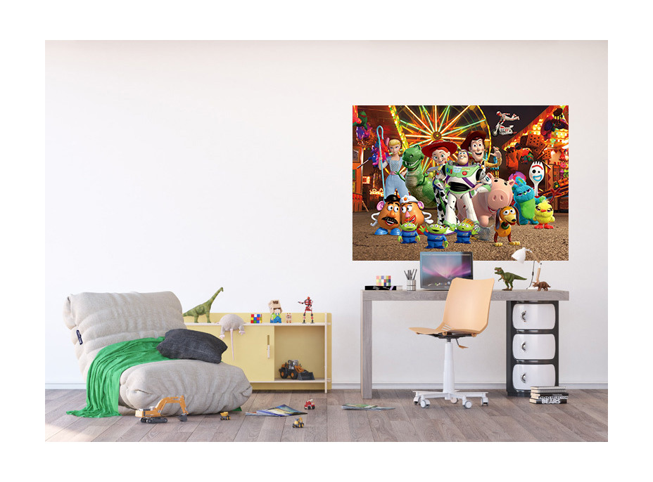 Dětská fototapeta DISNEY - Woody a kamarádi 2 - 155x110 cm