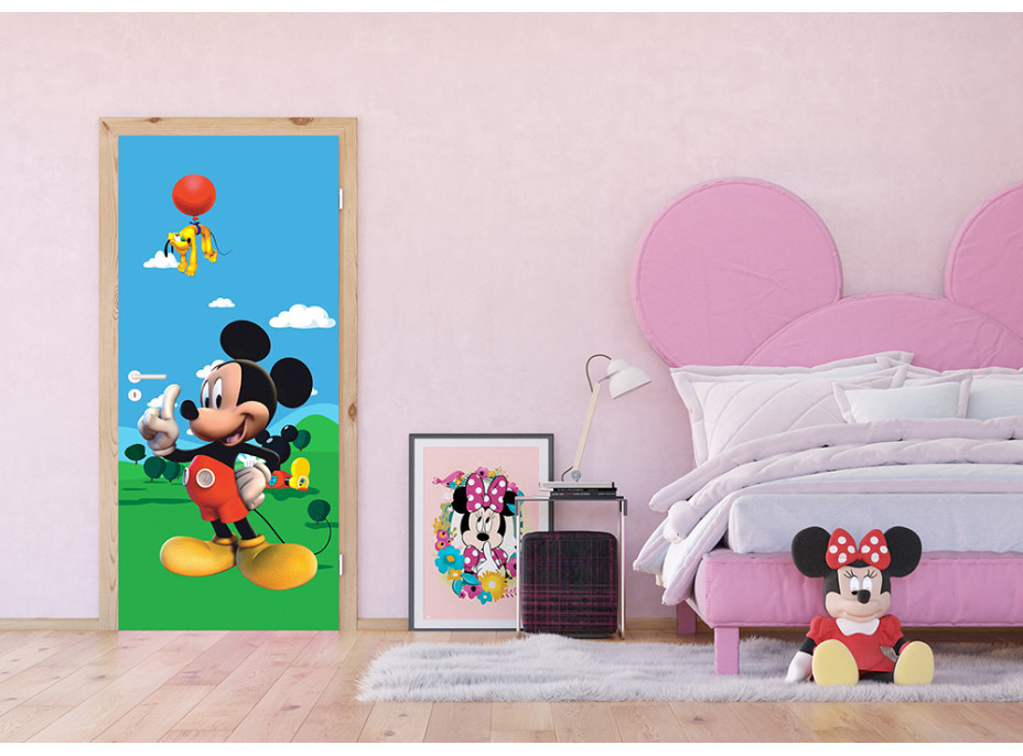 Dětská fototapeta DISNEY - Mickey Mouse - 90x202 cm