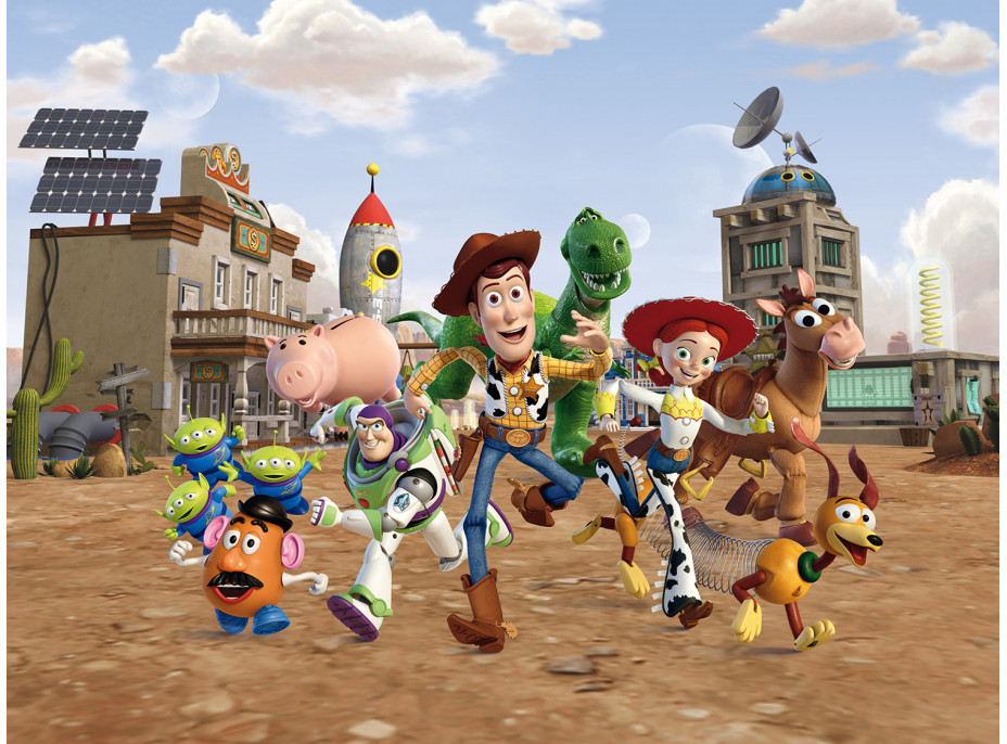 Dětská fototapeta DISNEY - Woody s kamarády - 360x270 cm