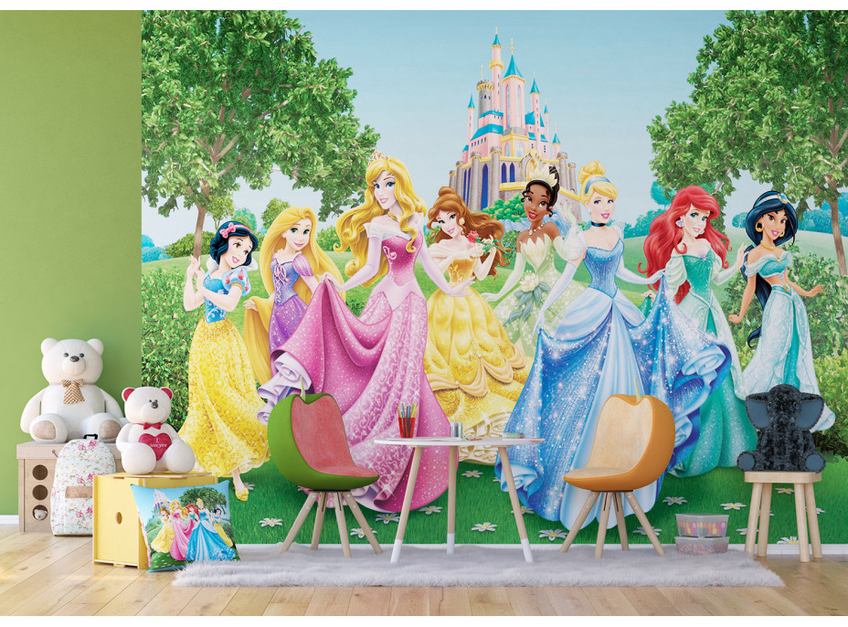 Dětská fototapeta DISNEY - Všechny princezny - 360x254 cm