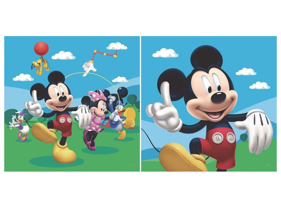 Dětský polštářek DISNEY MICKEY MOUSE 40x40 cm