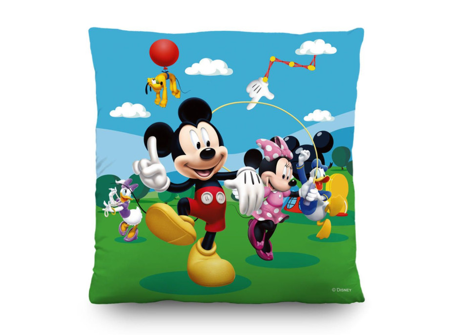 Dětský polštářek DISNEY MICKEY MOUSE 40x40 cm