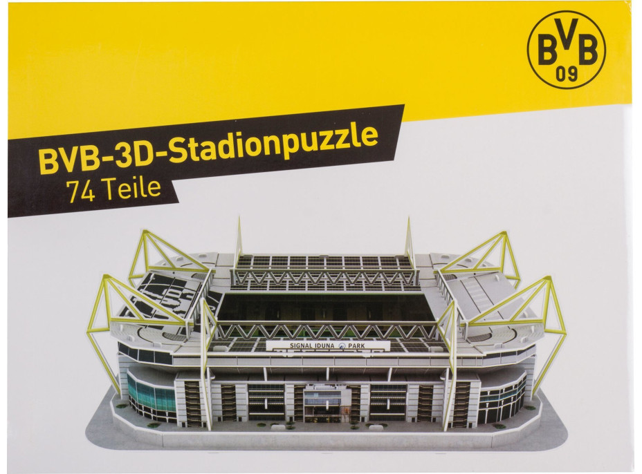 3D puzzle Stadion Signal Iduna Park - FC Borussia Dortmund 74 dílků