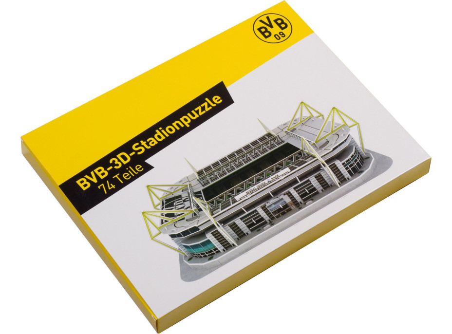 3D puzzle Stadion Signal Iduna Park - FC Borussia Dortmund 74 dílků