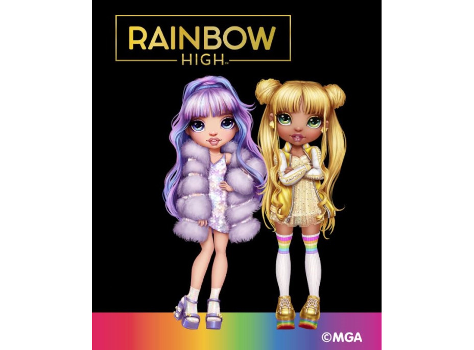 Dětský domečkový úložný regál Rainbow High - Sparkle - růžový