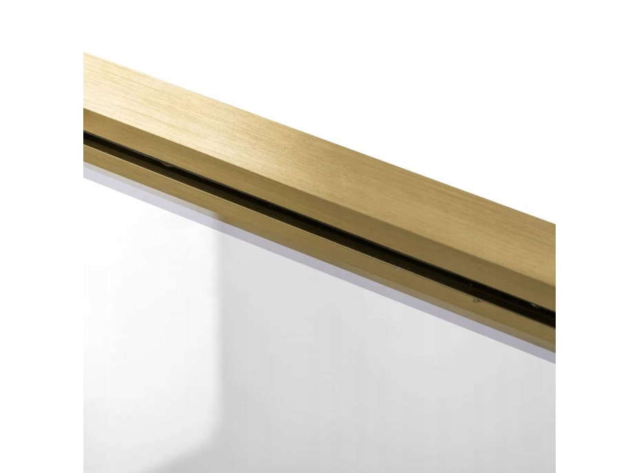 Sprchový kout Rea RAPID slide 120x90 cm - zlatý broušený