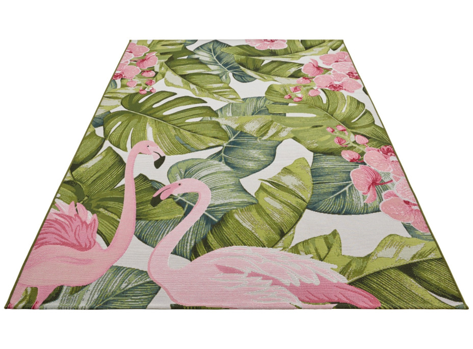 Kusový koberec Flair 105614 Tropical Flamingo Multicolored