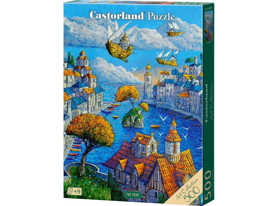 CASTORLAND Puzzle Art Collection: Přístav 500 dílků