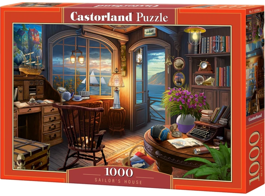 CASTORLAND Puzzle Domov námořníka 1000 dílků