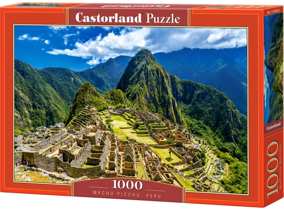 CASTORLAND Puzzle Machu Picchu, Peru 1000 dílků