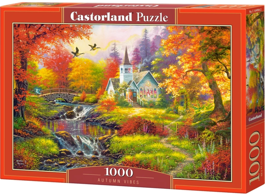 CASTORLAND Puzzle Podzimní atmosféra 1000 dílků