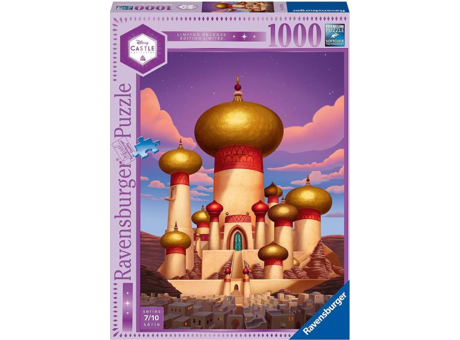 RAVENSBURGER Puzzle Disney princezny: Hrad princezny Jasmíny 1000 dílků