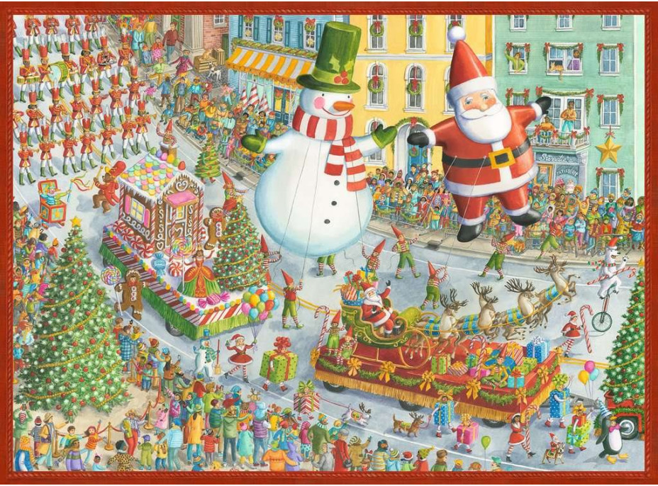 RAVENSBURGER Puzzle Přichází Vánoce 500 dílků