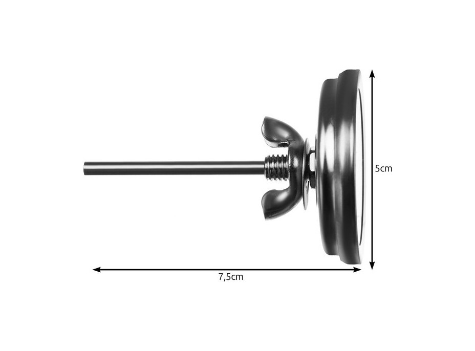 Nerezový teploměr do grilu a udírny 250°C