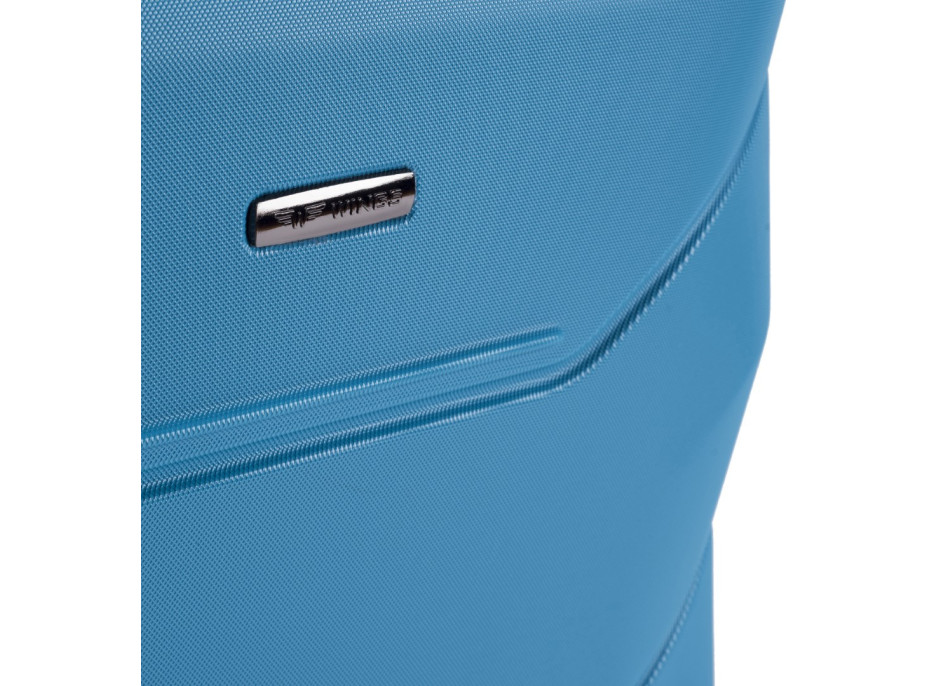 Moderní cestovní kufry PAVO - set S+M+L - bílé