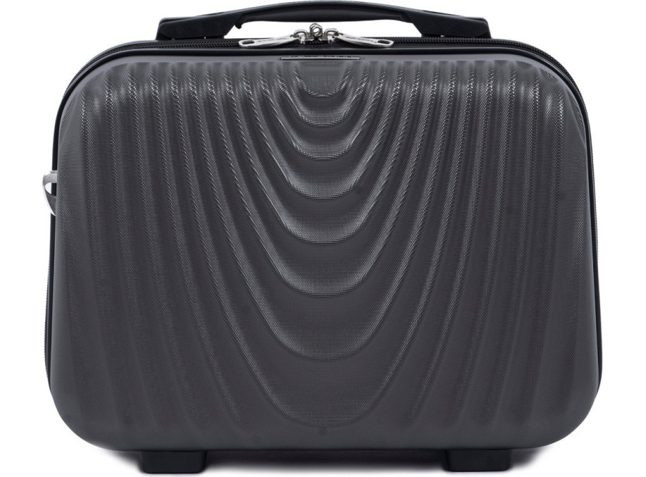 Kosmetický kufřík CADERE - tmavě šedý