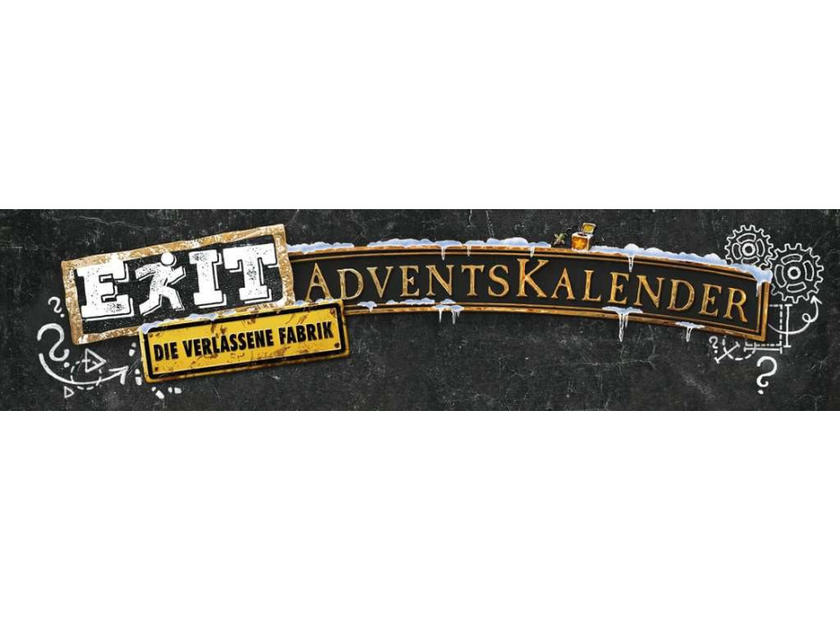 RAVENSBURGER EXIT Úniková hra - Adventní kalendář: Opuštěná továrna