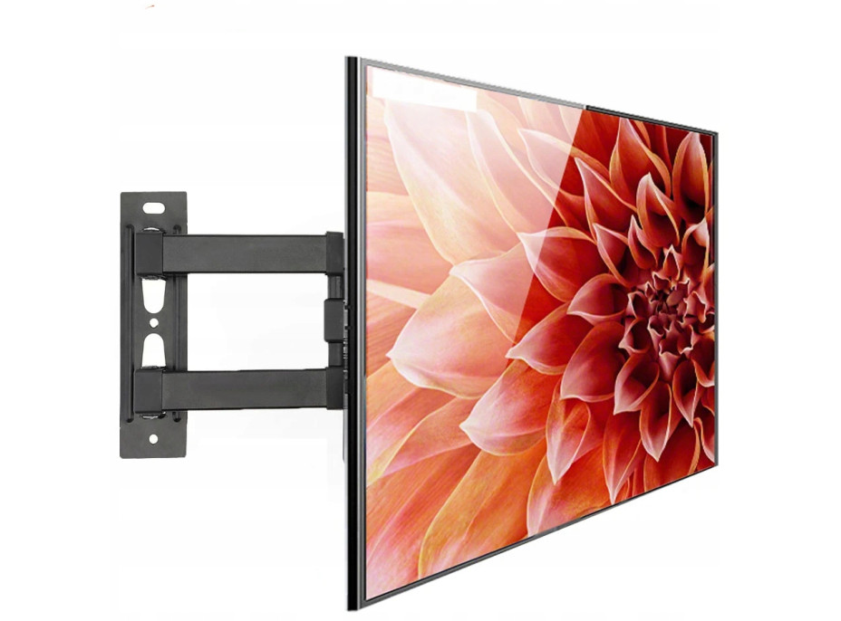 Otočný držák TV do zdi - 23"-60" - VESA úchyt - 5-44 cm